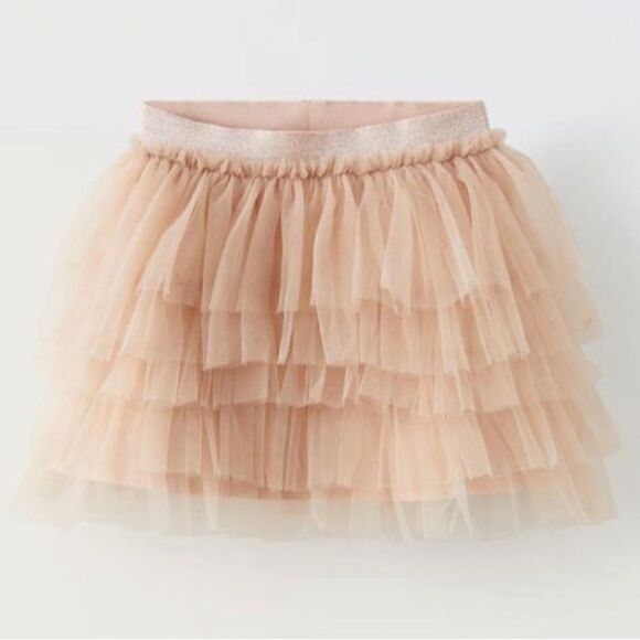 Zara Girls Kids Pink Tutu Skirt(Size 13-14) - Picture 1 of 5